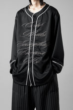 画像をギャラリービューアに読み込む, LASTMAN BASEBALL SHIRT "C.R.E.A.M" (L/S) (BLACK)