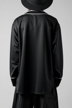 画像をギャラリービューアに読み込む, LASTMAN BASEBALL SHIRT "C.R.E.A.M" (L/S) (BLACK)