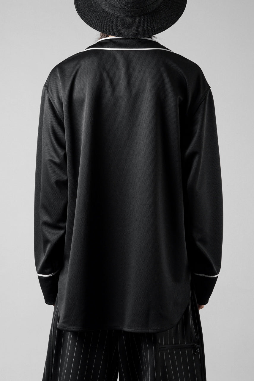 画像をギャラリービューアに読み込む, LASTMAN BASEBALL SHIRT "C.R.E.A.M" (L/S) (BLACK)