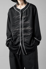 画像をギャラリービューアに読み込む, LASTMAN BASEBALL SHIRT "C.R.E.A.M" (L/S) (BLACK)
