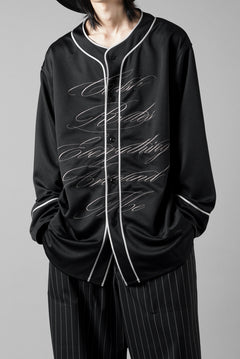 画像をギャラリービューアに読み込む, LASTMAN BASEBALL SHIRT "C.R.E.A.M" (L/S) (BLACK)