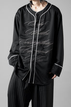 画像をギャラリービューアに読み込む, LASTMAN BASEBALL SHIRT "C.R.E.A.M" (L/S) (BLACK)