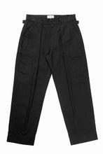画像をギャラリービューアに読み込む, LASTMAN DENIM MECHANIC PANTS (BLACK)