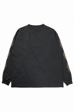 画像をギャラリービューアに読み込む, LASTMAN L/S PRINTED TEE -PIN STRIPE- (BLACK)