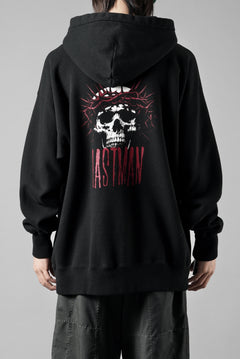画像をギャラリービューアに読み込む, LASTMAN PRINTED HOODIE -CROWN- (BLACK)
