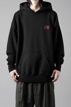 画像をギャラリービューアに読み込む, LASTMAN PRINTED HOODIE -CROWN- (BLACK)