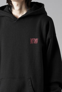 画像をギャラリービューアに読み込む, LASTMAN PRINTED HOODIE -CROWN- (BLACK)