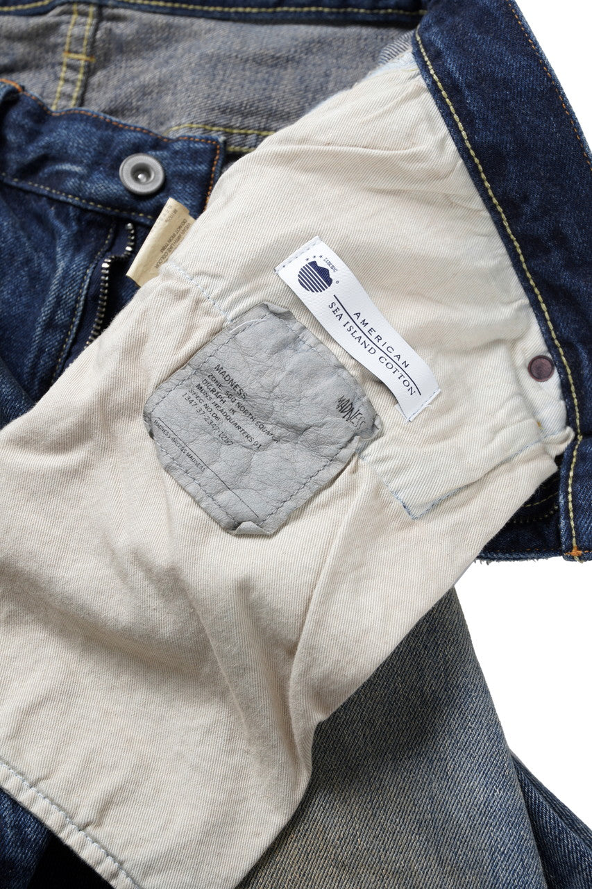 Load image into Gallery viewer, MADNESS 1890s MINER DENIM. M3 REGULAR (INDIGO)