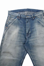 画像をギャラリービューアに読み込む, MADNESS AGING DENIM PAINTER PANTS . M2 RELAXED (INDIGO)