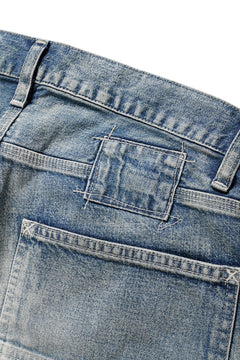 画像をギャラリービューアに読み込む, MADNESS AGING DENIM PAINTER PANTS . M2 RELAXED (INDIGO)