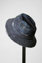 Load image into Gallery viewer, MADNESS NV. NEP DENIM BUCKET HAT (INDIGO)