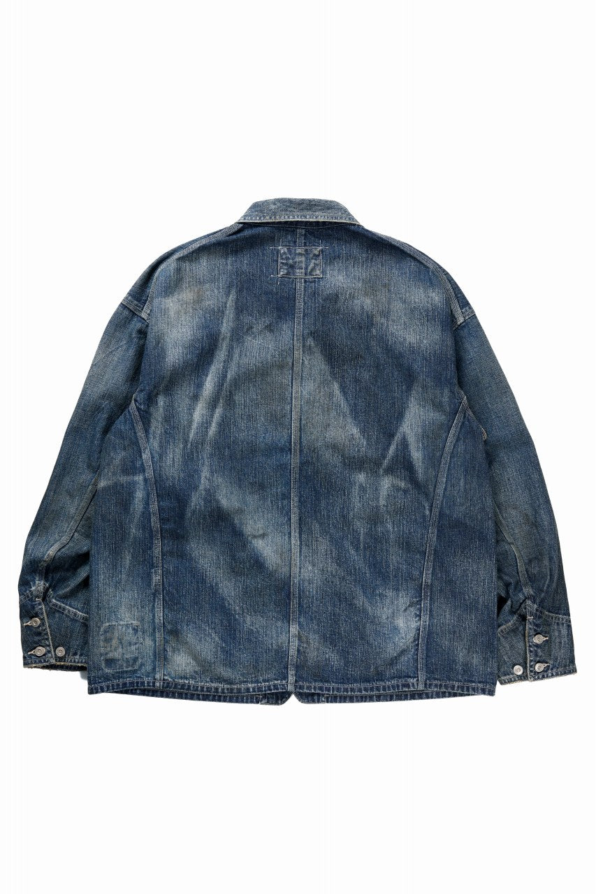 画像をギャラリービューアに読み込む, MADNESS VTG MINERS CHORE JACKET (INDIGO)