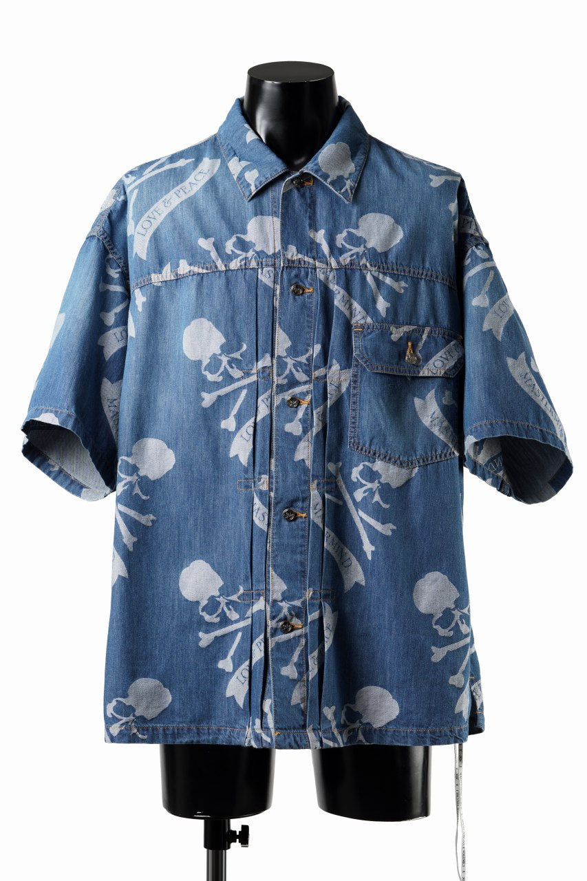 MASTERMIND WORLD ALOHA SS DENIM SHIRT (INDIGO)の商品ページ