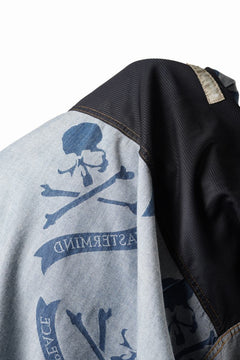 Load image into Gallery viewer, MASTERMIND WORLD ALOHA SS DENIM SHIRT (INDIGO)