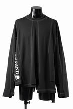 Load image into Gallery viewer, MASTERMIND WORLD  RECONSTRUCTED LS TOP (BLACK)