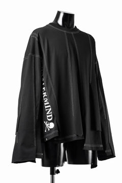 Load image into Gallery viewer, MASTERMIND WORLD  RECONSTRUCTED LS TOP (BLACK)