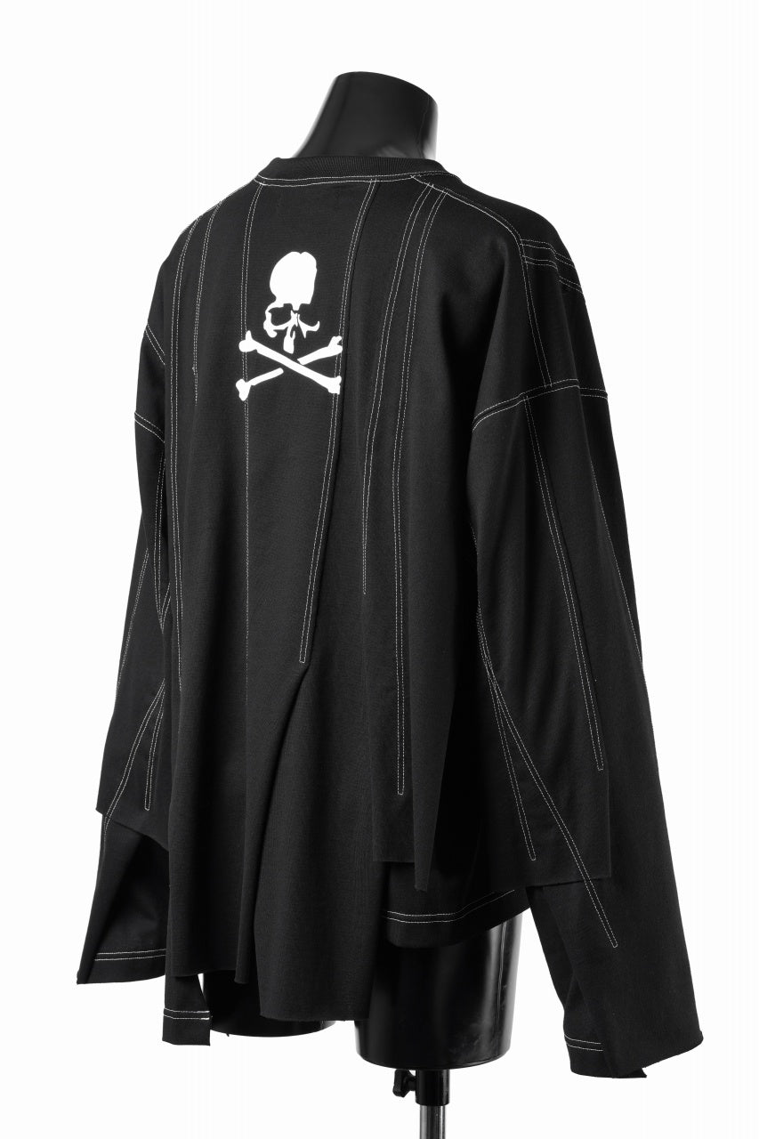 Load image into Gallery viewer, MASTERMIND WORLD  RECONSTRUCTED LS TOP (BLACK)
