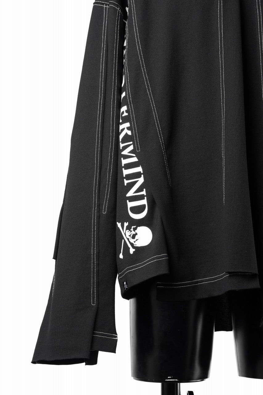 Load image into Gallery viewer, MASTERMIND WORLD  RECONSTRUCTED LS TOP (BLACK)
