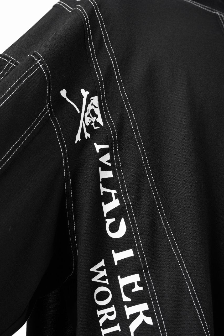 Load image into Gallery viewer, MASTERMIND WORLD  RECONSTRUCTED LS TOP (BLACK)