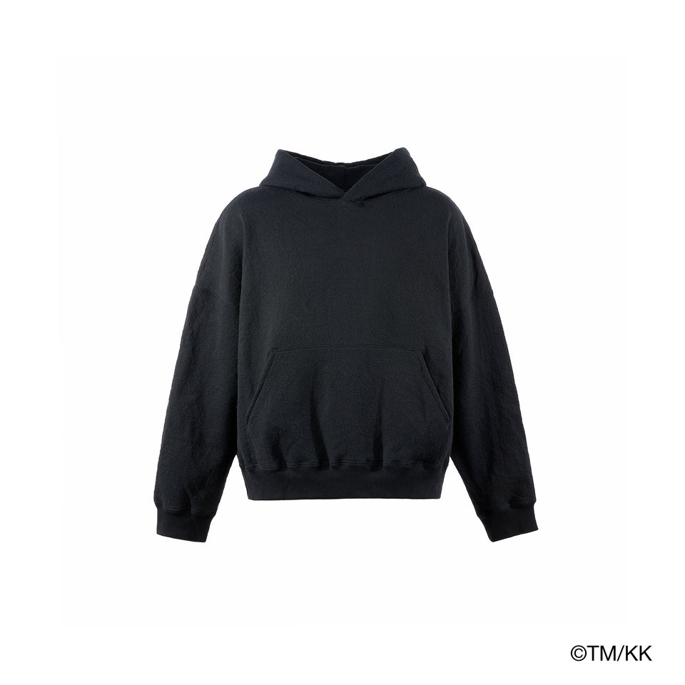 Load image into Gallery viewer, mononoke・made HOODIE / FLOWER (BLACK)