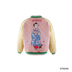 Load image into Gallery viewer, mononoke・made REVERSIBLE SKA JAMBER (BLACK+PINK)