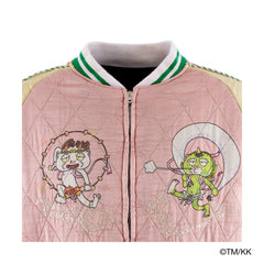 Load image into Gallery viewer, mononoke・made REVERSIBLE SKA JAMBER (BLACK+PINK)