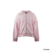Load image into Gallery viewer, mononoke・made DOUBLE FACES ZIP HOODIE / SAKURA (PINK)