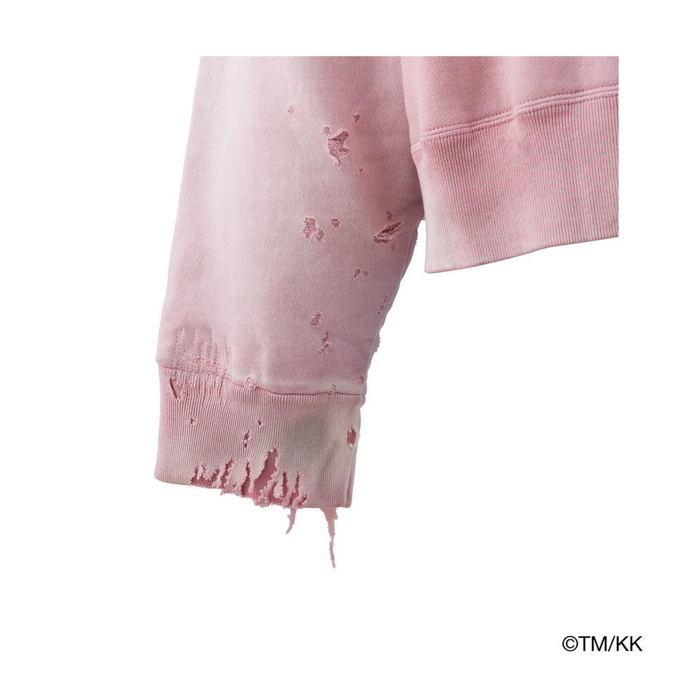Load image into Gallery viewer, mononoke・made DOUBLE FACES ZIP HOODIE / SAKURA (PINK)