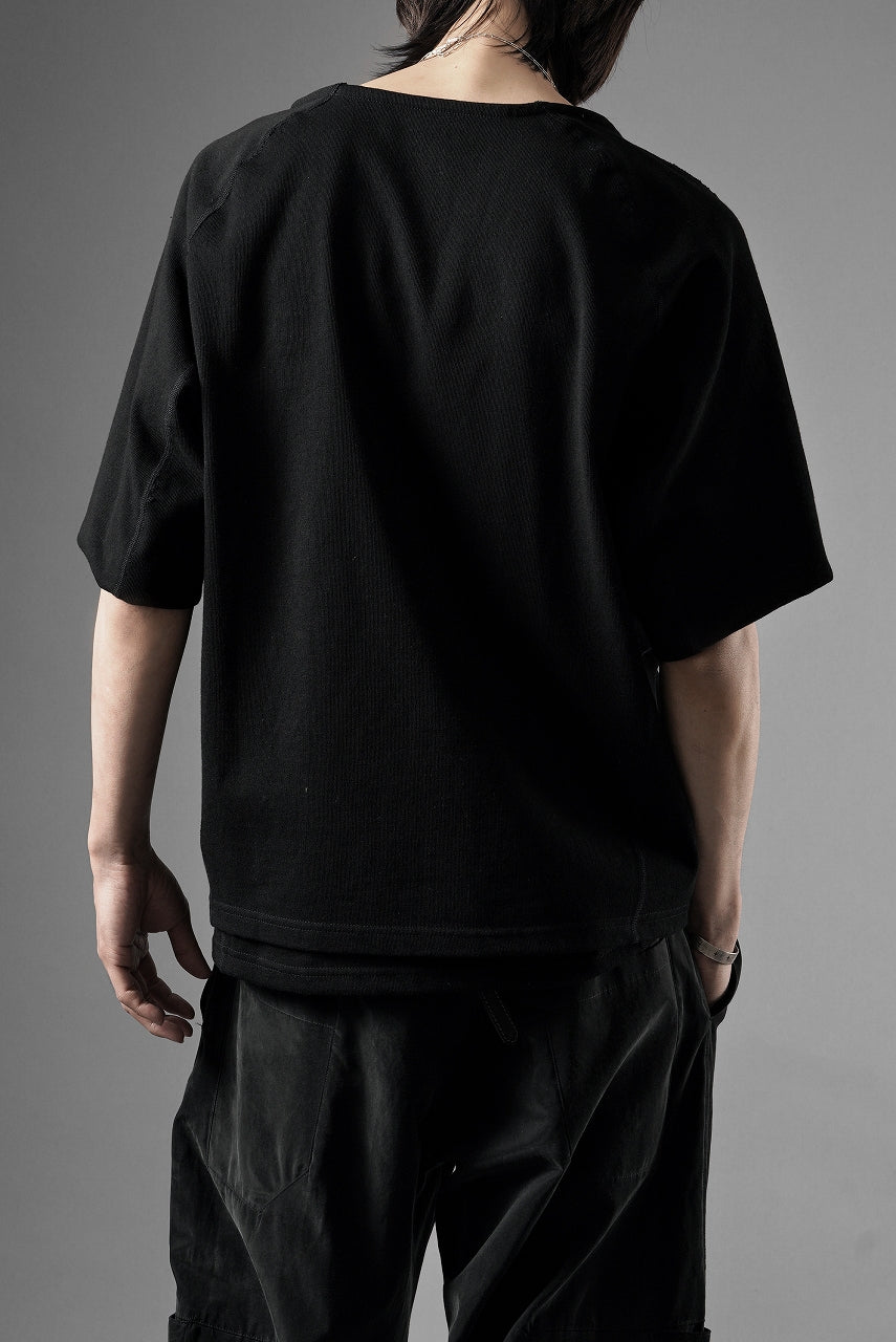 OPPOSE DUALITY DOUBLE HALF SLEEVE T-SHIRT (BLACK)の商品ページ | オ