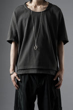 画像をギャラリービューアに読み込む, OPPOSE DUALITY DOUBLE HALF SLEEVE T-SHIRT (GRAY)