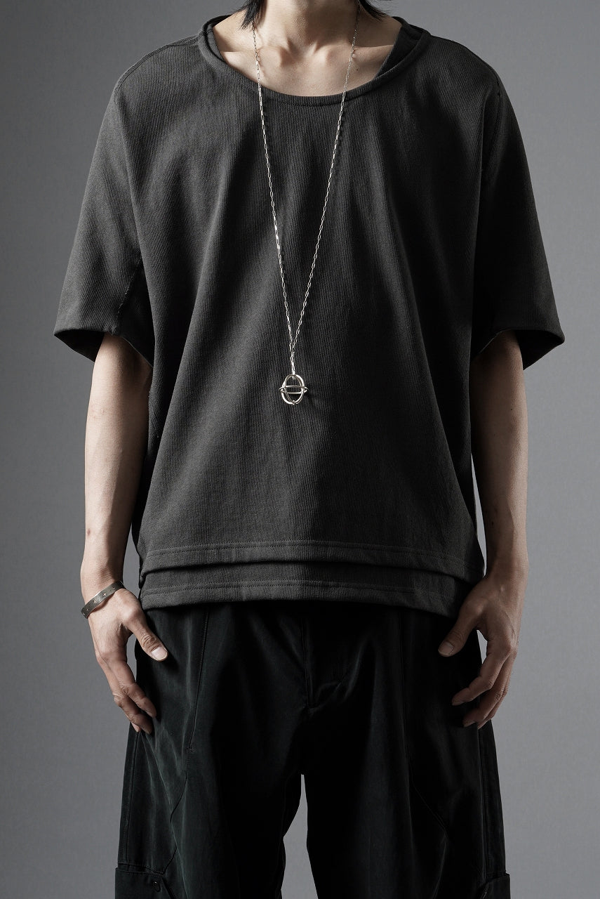 画像をギャラリービューアに読み込む, OPPOSE DUALITY DOUBLE HALF SLEEVE T-SHIRT (GRAY)
