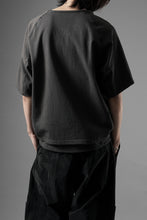 画像をギャラリービューアに読み込む, OPPOSE DUALITY DOUBLE HALF SLEEVE T-SHIRT (GRAY)