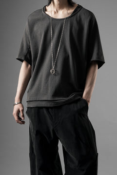 画像をギャラリービューアに読み込む, OPPOSE DUALITY DOUBLE HALF SLEEVE T-SHIRT (GRAY)