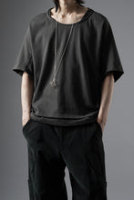 画像をギャラリービューアに読み込む, OPPOSE DUALITY DOUBLE HALF SLEEVE T-SHIRT (GRAY)