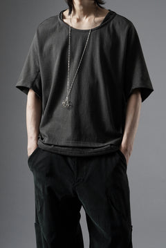 画像をギャラリービューアに読み込む, OPPOSE DUALITY DOUBLE HALF SLEEVE T-SHIRT (GRAY)