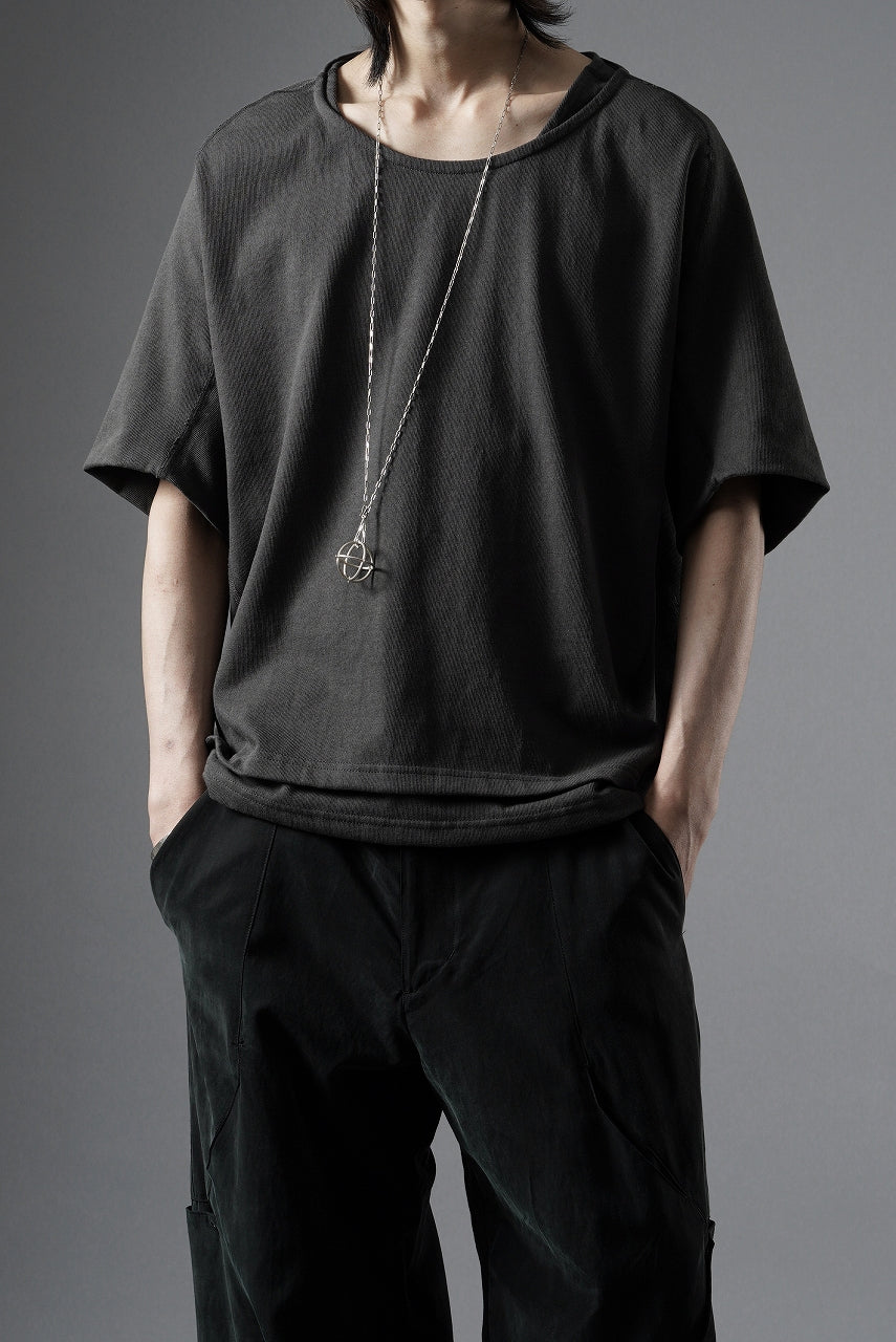 画像をギャラリービューアに読み込む, OPPOSE DUALITY DOUBLE HALF SLEEVE T-SHIRT (GRAY)