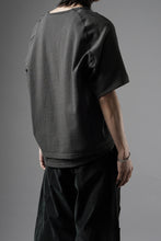 画像をギャラリービューアに読み込む, OPPOSE DUALITY DOUBLE HALF SLEEVE T-SHIRT (GRAY)