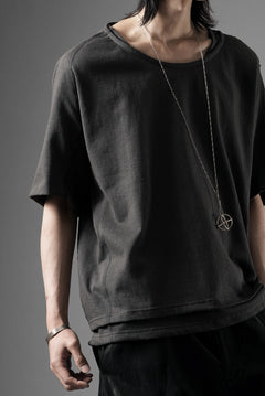 画像をギャラリービューアに読み込む, OPPOSE DUALITY DOUBLE HALF SLEEVE T-SHIRT (GRAY)