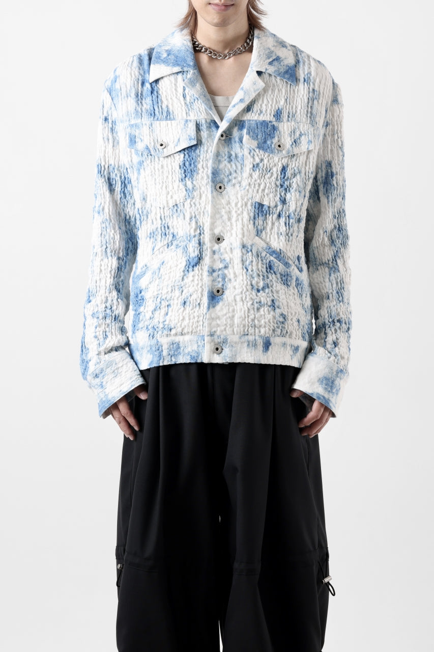 Feng Chen Wang BLUE AND WHITE JACKET (BLUE/WHITE)