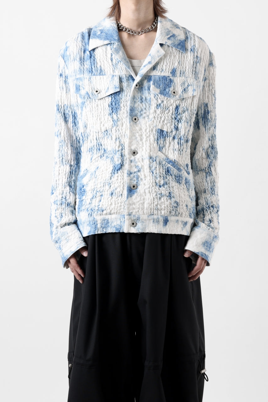 Feng Chen Wang BLUE AND WHITE JACKET (BLUE/WHITE)