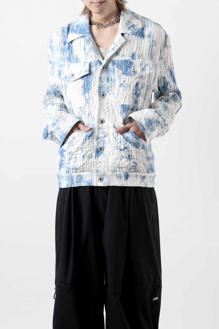 Feng Chen Wang BLUE AND WHITE JACKET (BLUE/WHITE)