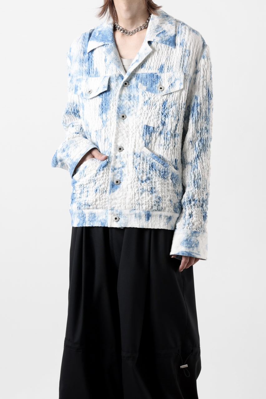 Feng Chen Wang BLUE AND WHITE JACKET (BLUE/WHITE)