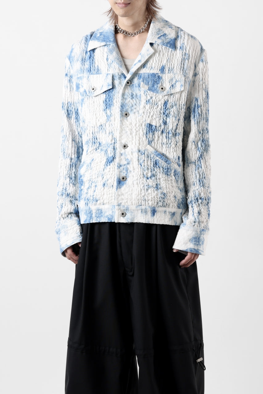 Feng Chen Wang BLUE AND WHITE JACKET (BLUE/WHITE)