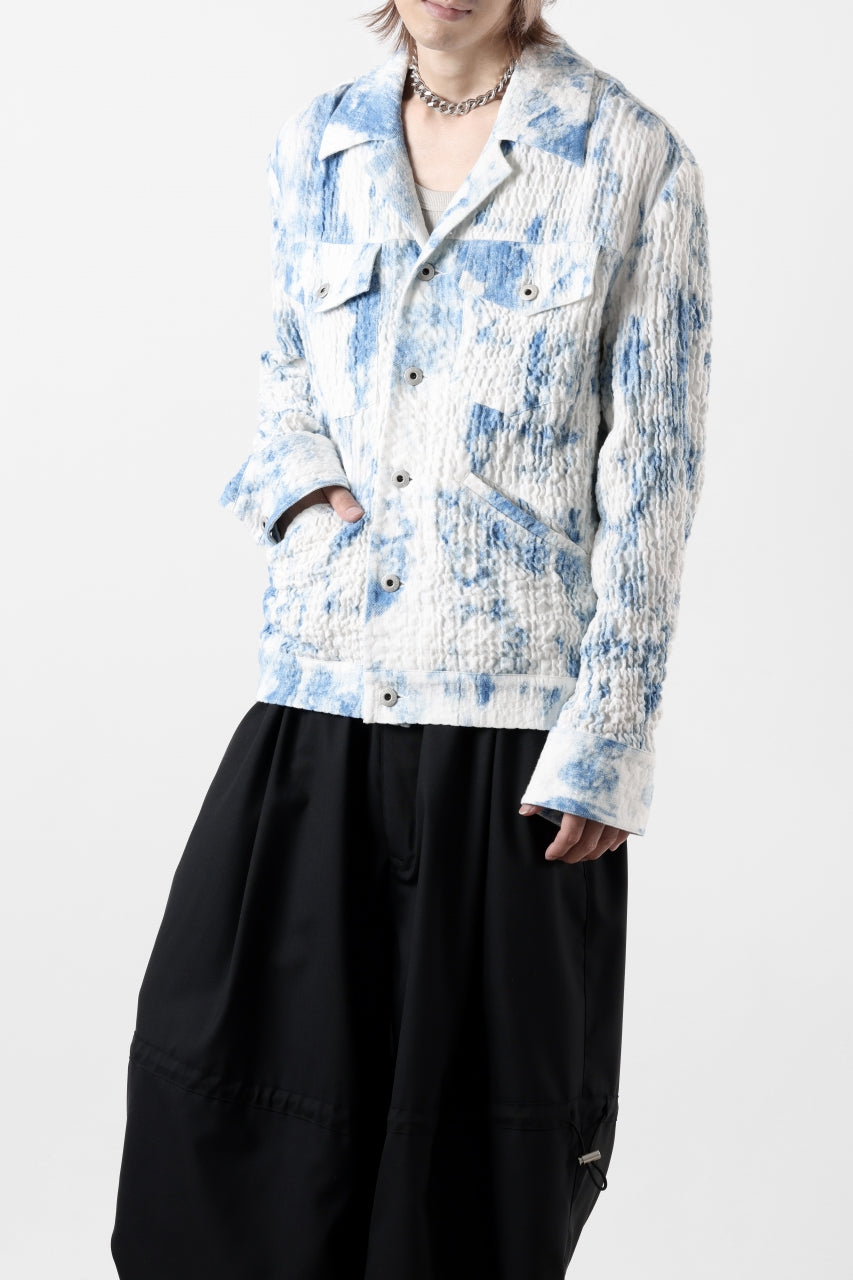 Feng Chen Wang BLUE AND WHITE JACKET (BLUE/WHITE)