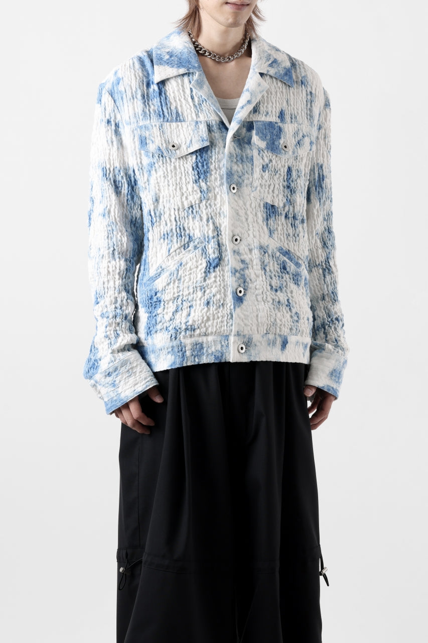 Feng Chen Wang BLUE AND WHITE JACKET (BLUE/WHITE)