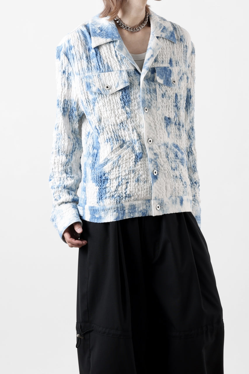 Feng Chen Wang BLUE AND WHITE JACKET (BLUE/WHITE)