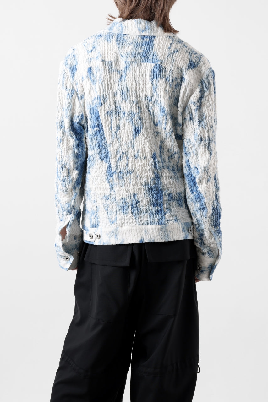 Feng Chen Wang BLUE AND WHITE JACKET (BLUE/WHITE)