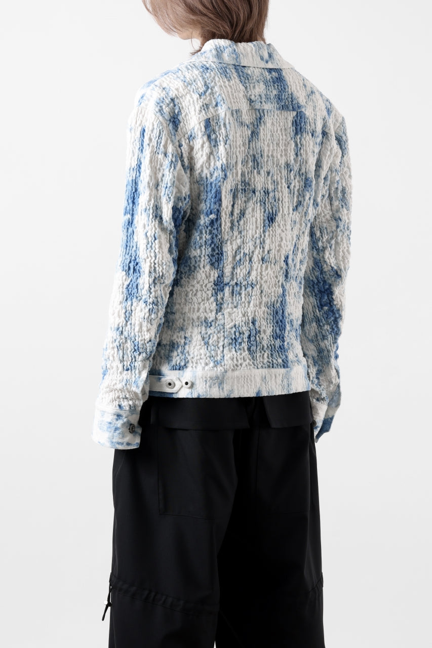 Feng Chen Wang BLUE AND WHITE JACKET (BLUE/WHITE)