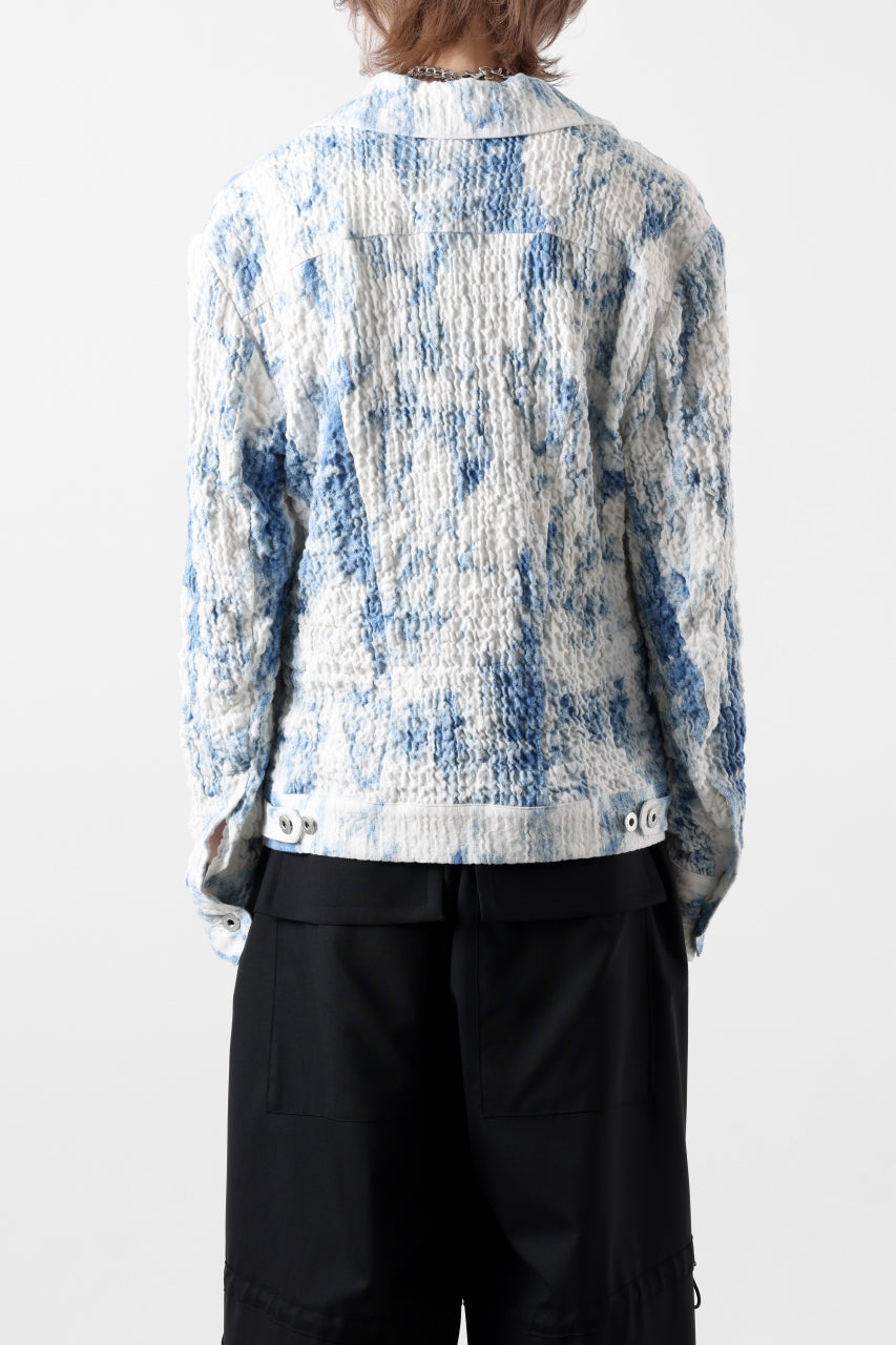 Feng Chen Wang BLUE AND WHITE JACKET (BLUE/WHITE)