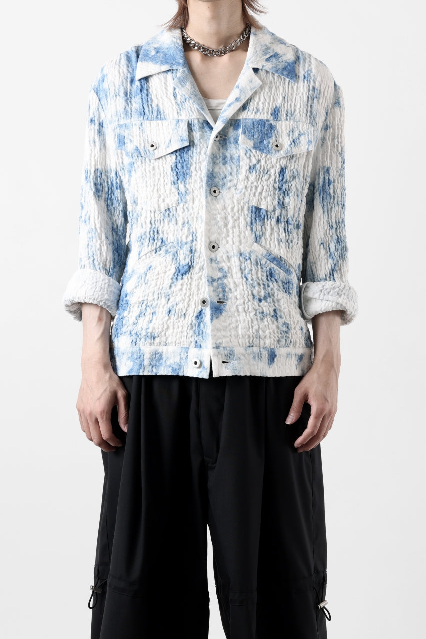 Feng Chen Wang BLUE AND WHITE JACKET (BLUE/WHITE)